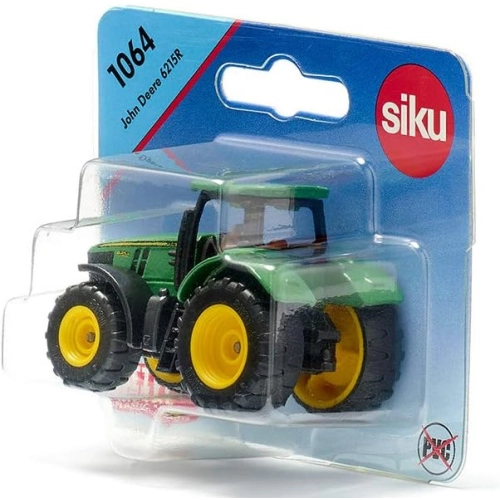 Traktorek John Deere 6215R model metalowy SIKU S1064